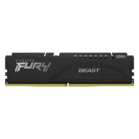 Memoria 16GB 5200MHz DDR5 CL40 DIMM FURY Beast Bla KF552C40BB-16