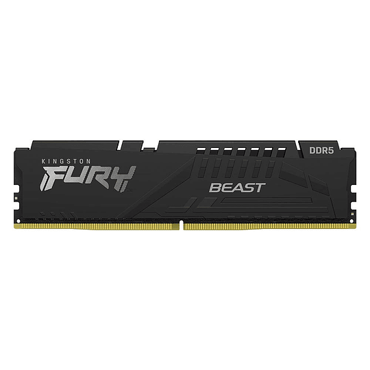 Memoria 16GB 5200MHz DDR5 CL40 DIMM FURY Beast Bla KF552C40BB-16
