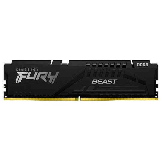 Memoria 8GB 5600MT/s DDR5 CL36 DIMM FURY Beast Bla KF556C36BBE-8
