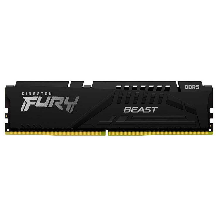 Memoria 8GB 5600MT/s DDR5 CL36 DIMM FURY Beast Bla KF556C36BBE-8 1