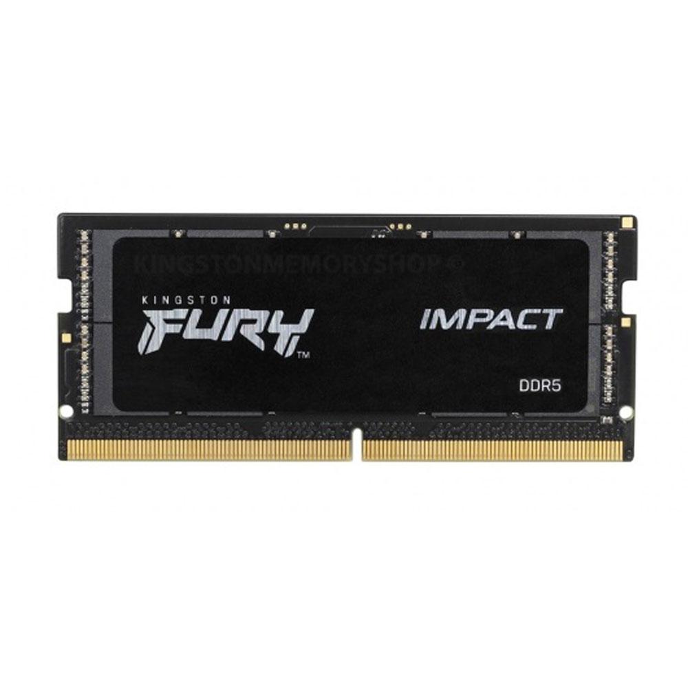 Memoria 16GB 4800MT/s DDR5 CL38 SODIMM FURY Impact KF548S38IB-16 1