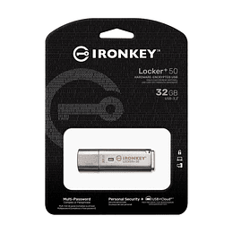 Pendrive 32GB IronKey LockerPlus 50 AES Encrypted IKLP50/32GB
