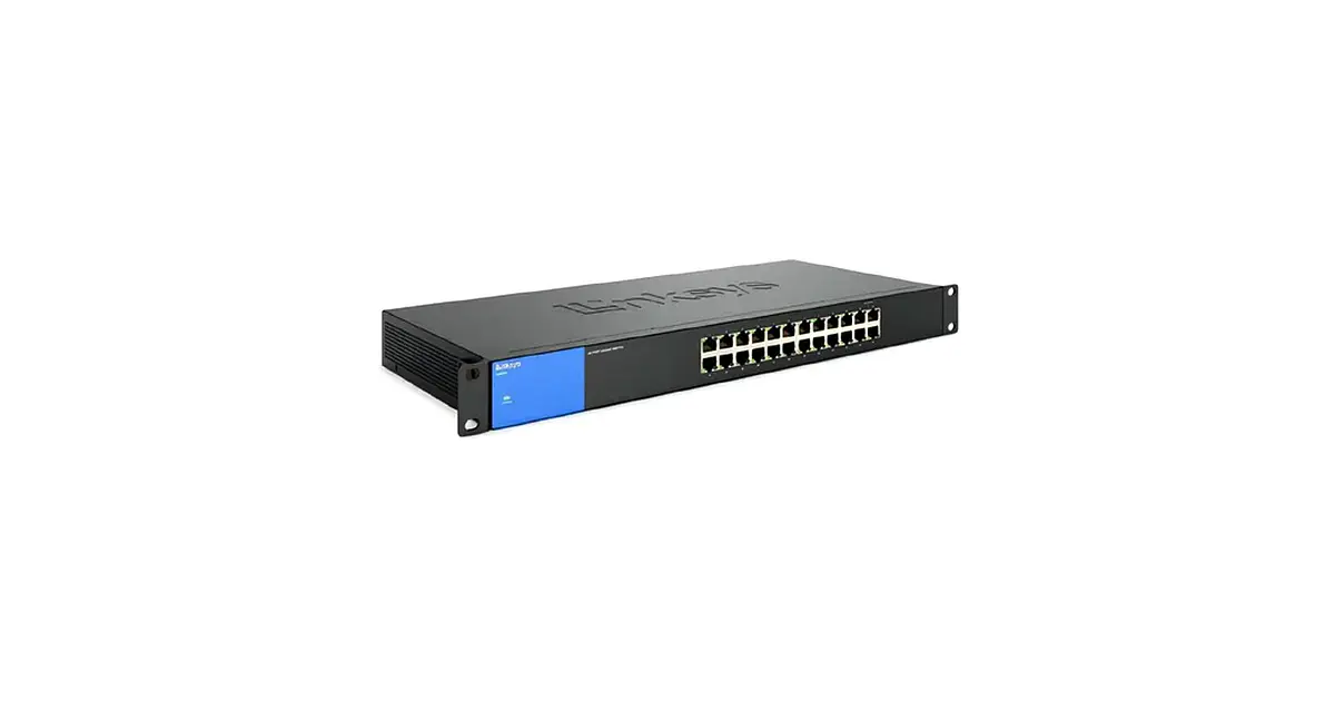 Switch LGS124P Linksys 24-Port Gigabit PoE Switch LGS124P...