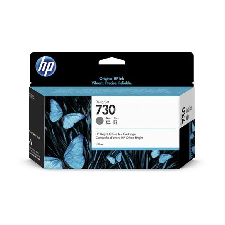 Tinta 130-ml Gray DesignJet Ink Cartridge P2V66A 1