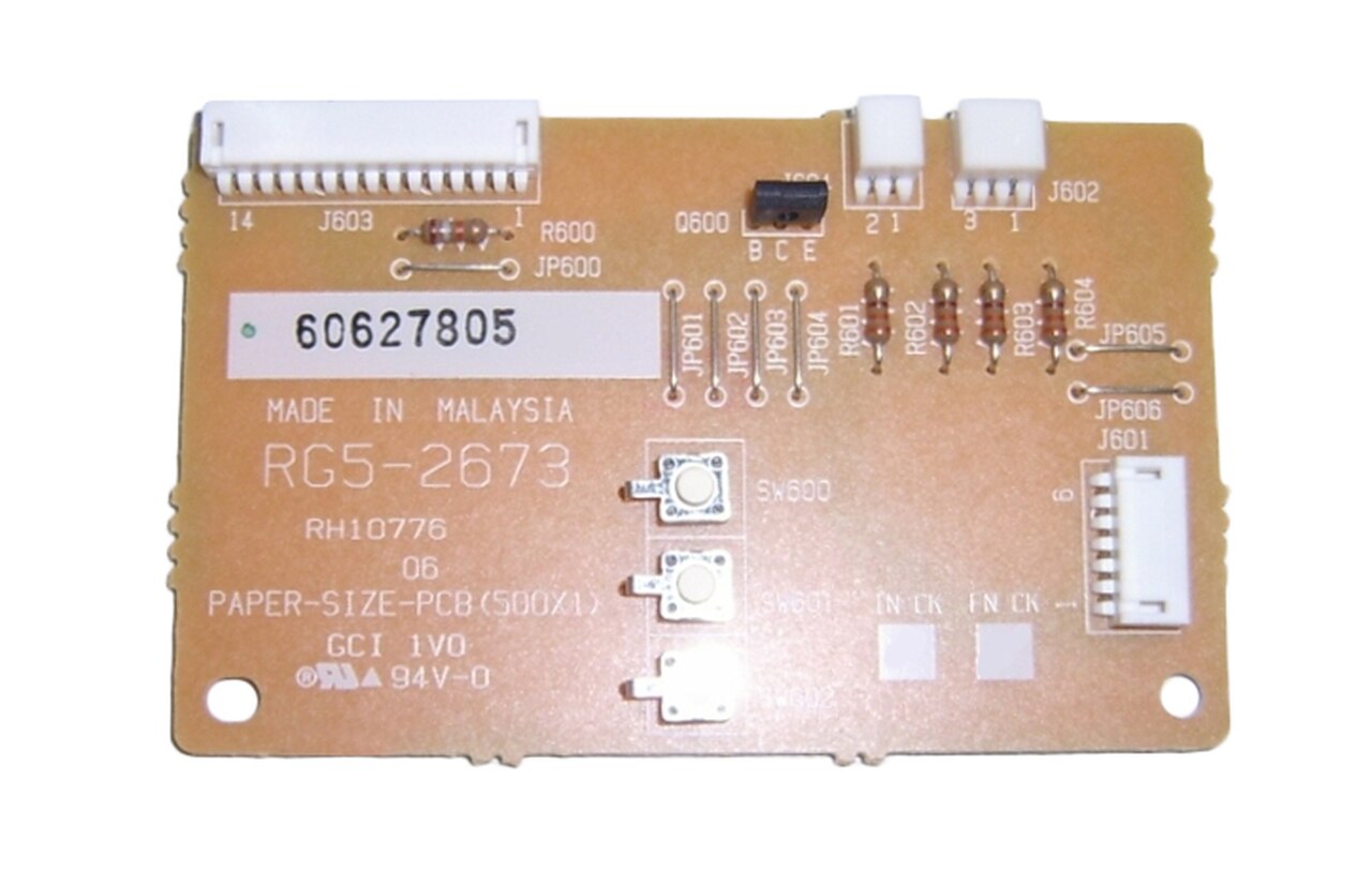Paper Size Pcb Assy R RG5-2673 1