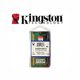 Memoria Ram Kingston 1x16GB SO-DIMM DDR4-2666 KVR26S19D8/16