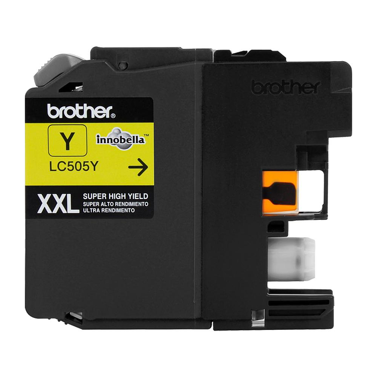 CARTUCHO BROTHER LC505Y(DCP-J105/100-MFC-J200) - LC505Y 1
