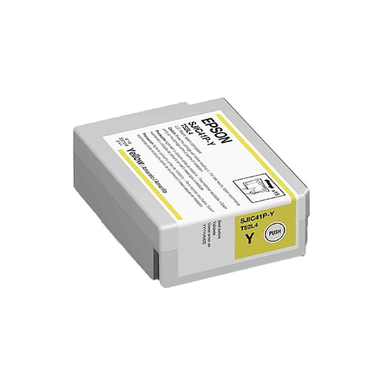 SJIC41P(Y) C4000 YELLOW INK - C13T52L420