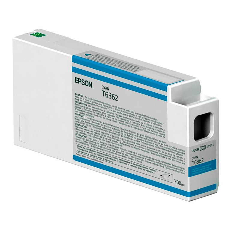 Cartucho Cyan - 700 ml p/PRO 7900 / 9900 / WT7900 - T636200 1