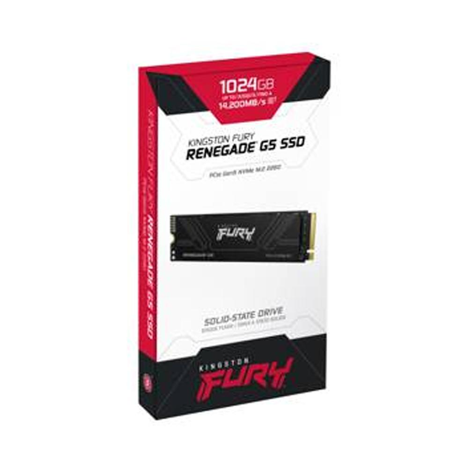 Disco Duro SSD 1024GB Kingston Fury Renegade G5 PC - SFYR2S/1T0 1