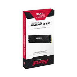 Disco Duro SSD 1024GB Kingston Fury Renegade G5 PC - SFYR2S/1T0