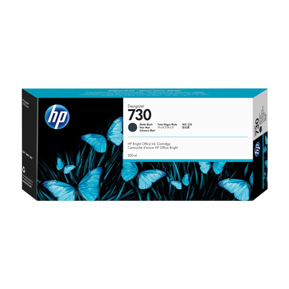 Tinta 300-ml Matte Black DesignJet Ink Cartridge - P2V71A 1
