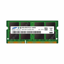 Memoria Samsung 8gb DDR3 1600mhz SODIMM pc3-12800 m471b1g73db0-yk0 03t6458