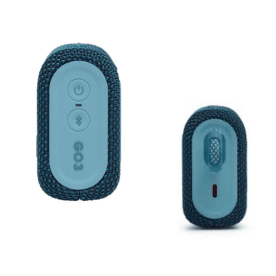 JBL GO 3 Parlante Bluetooth Portátil Impermeable IP67 Blue  