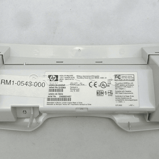 Toner Cartridge Door R RM1-0543