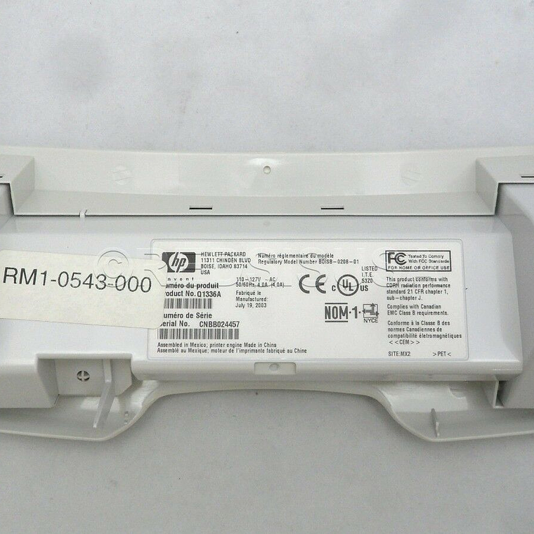 Toner Cartridge Door R RM1-0543 1