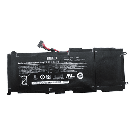 Batería para Samsung Series 7 NP700Z7C NP700Z5A NP700Z5B NP700Z5C 14.8v 80wh 5420mAh A-PBZN8NP 