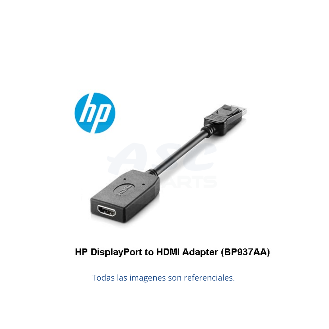 HP Adaptador Display Port To Hdmi BP937AA 1