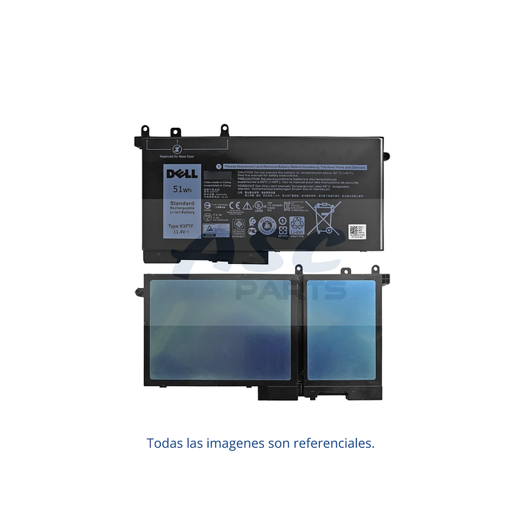 Bateria Original Dell E5280 51Wh  93FTF 1