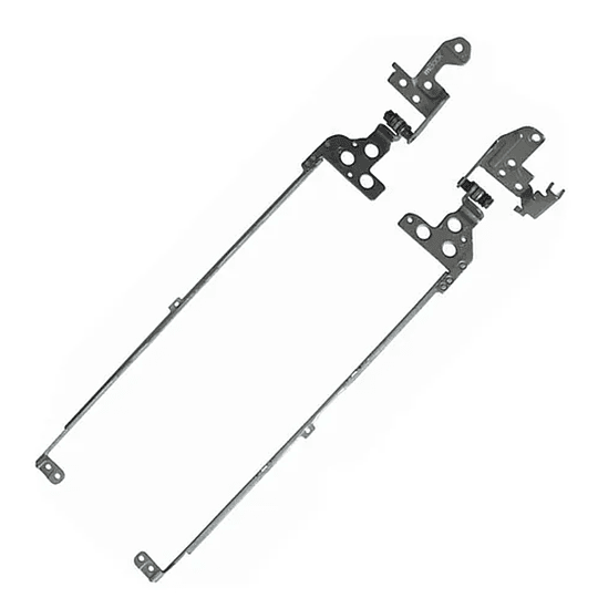 Conjunto de Bisagras Izquierda y Derecha para Dell Latitude 3440 34.4XP14.201