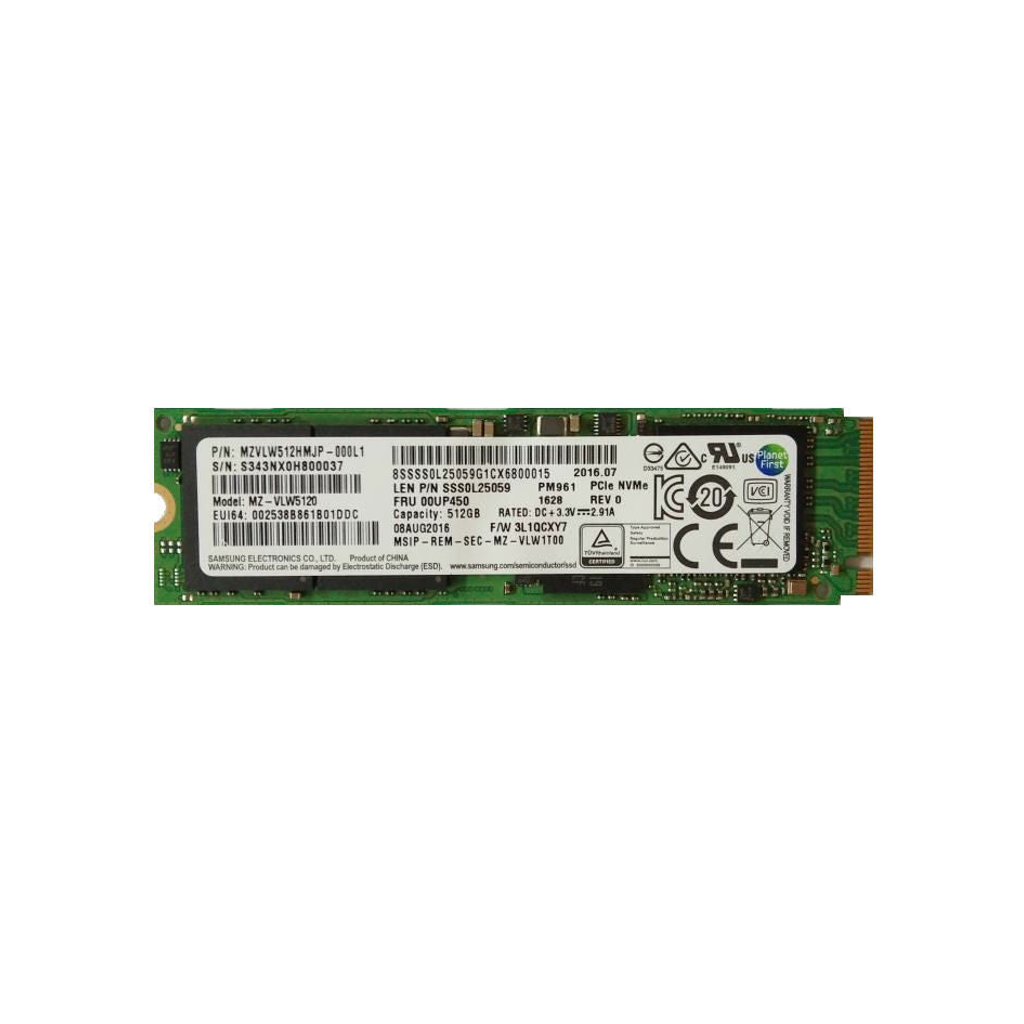 Unidad SSD Lenovo 512GB PCIe 3.0 x4 NVMe M.2 2280 4XB0N10300 1