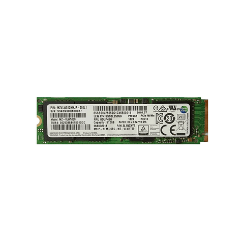 Unidad SSD Lenovo 512GB PCIe 3.0 x4 NVMe M.2 2280 4XB0N10300
