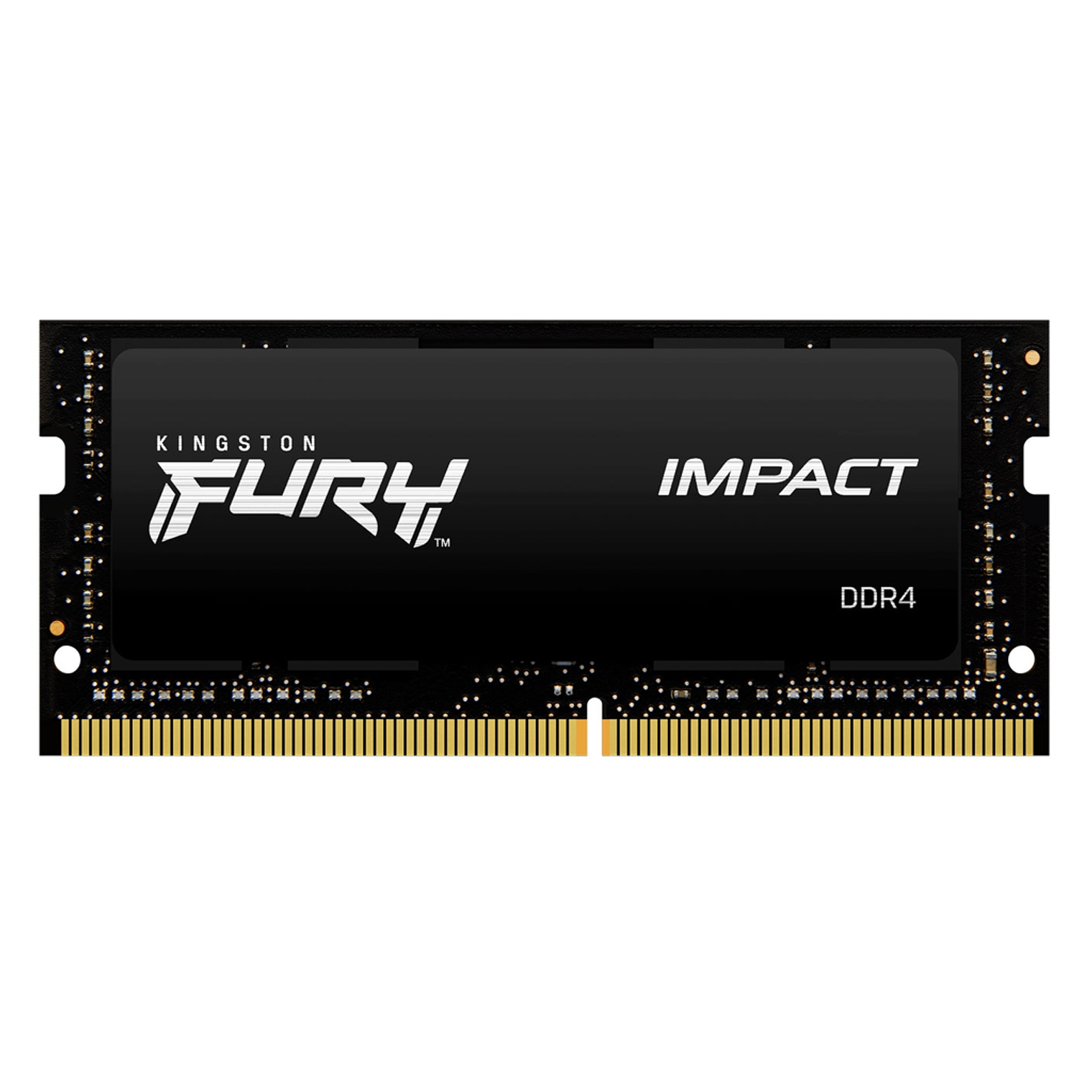 Memoria RAM SODIMM Kingston Fury Impact DDR4 Gamer Negro 16GB 3200MHz KF432S20IB/16 1