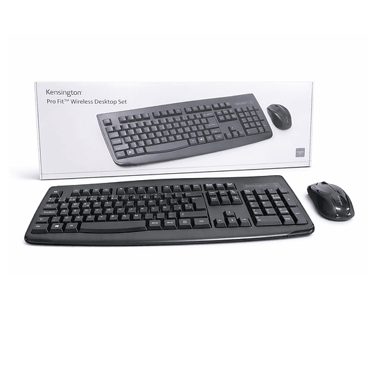 Kit Teclado-Mouse Inalámbrico Kensington Pro Set K72324ES AEO-867 (27100 - K72324 ES)