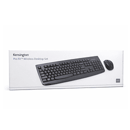 Kit Teclado-Mouse Inalámbrico Kensington Pro Set K72324ES AEO-867 (27100 - K72324 ES)