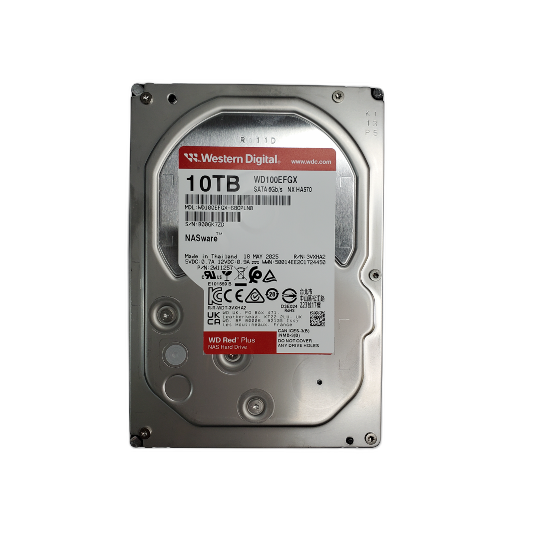 Disco Duro WD Red Plus 10TB 3.5” SATA III 6Gb/s 7200RPM WD100EFGX 2