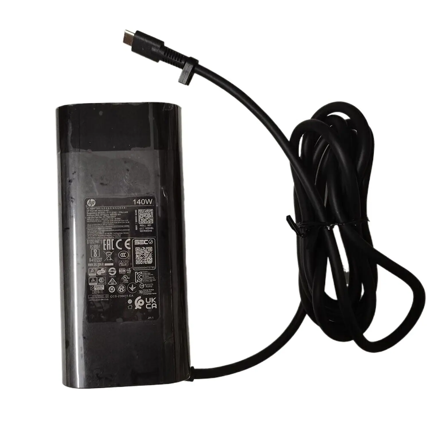 Cargador HP USB Tipo-C 28V 5A 140W TPN-LA29 TPN-DA29 PA-1141-08HG N22282-001 1