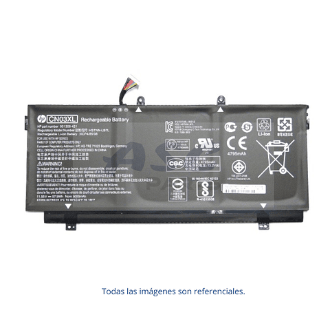 Bateria Original Hp 3 Celdas 57.9Wh 11.55V Spectre X360 13-W Cn03Xl 901345-855