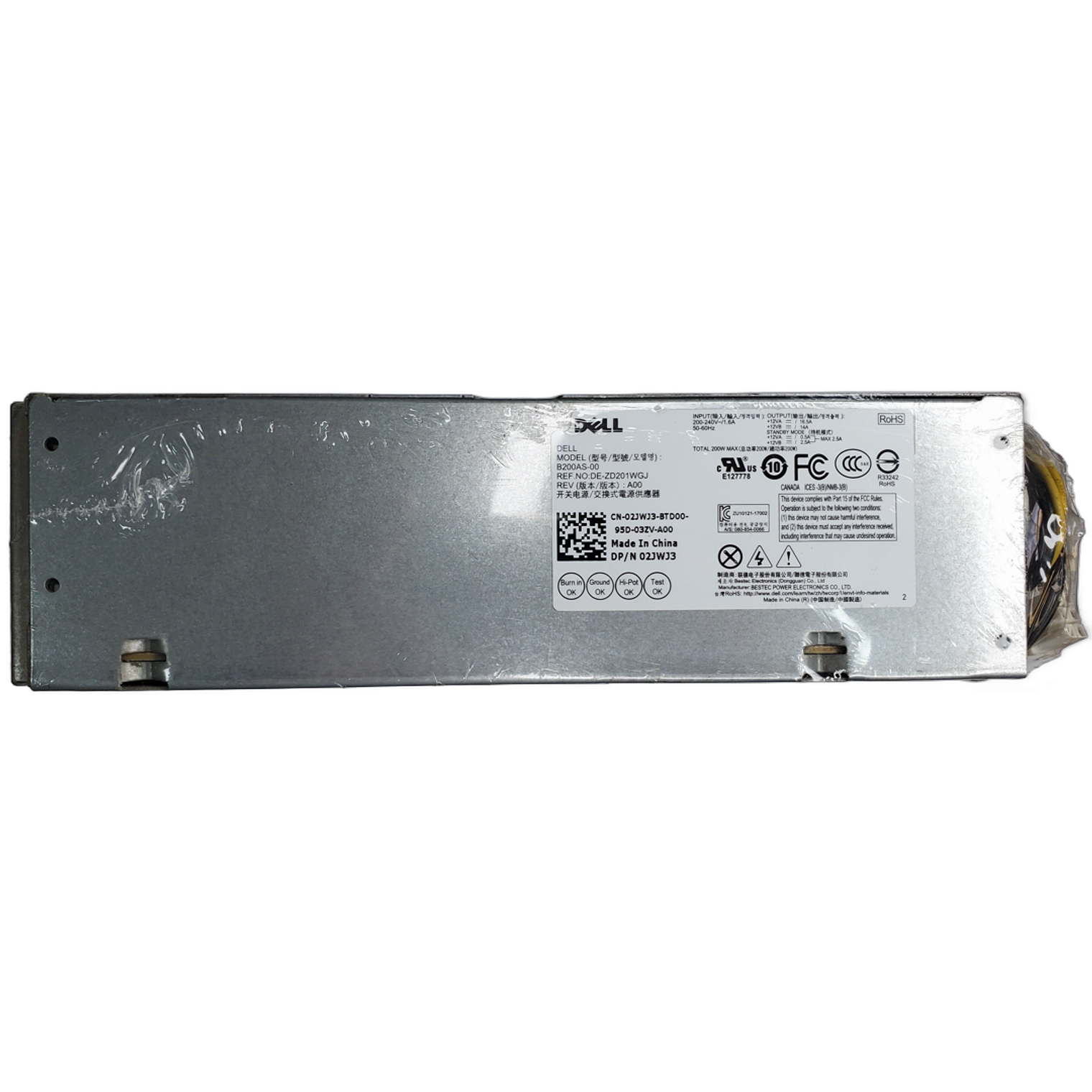 Fuente de Poder Dell Vostro 3681 6 Pines 200W  PK64R CGFJT  H200EBS-00 1