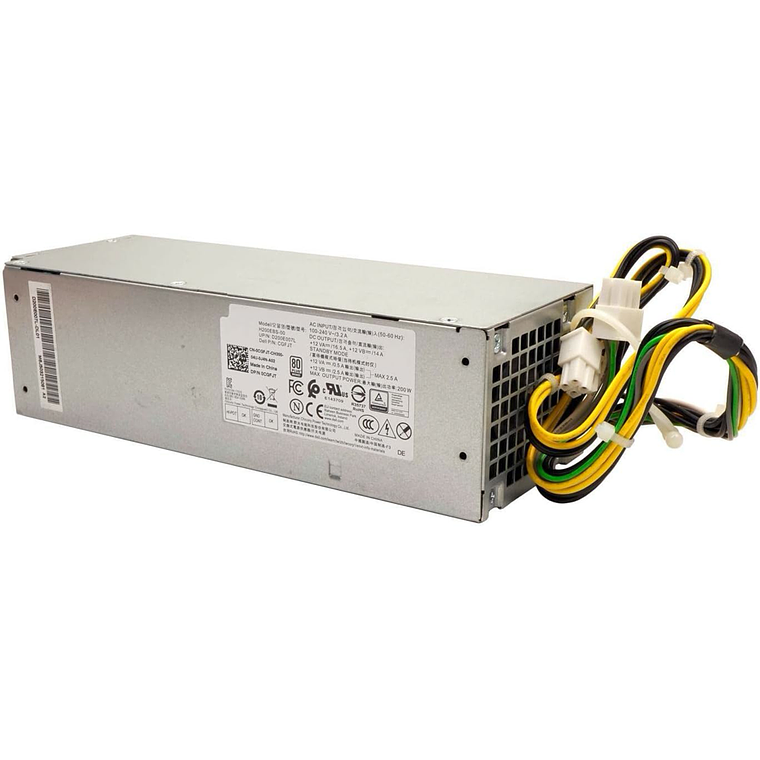  Fuente de Poder para Dell Vostro 3681 6 Pines y 4 Pines 200W PK64R H200EBS-00 4FHYW CGFJT 1