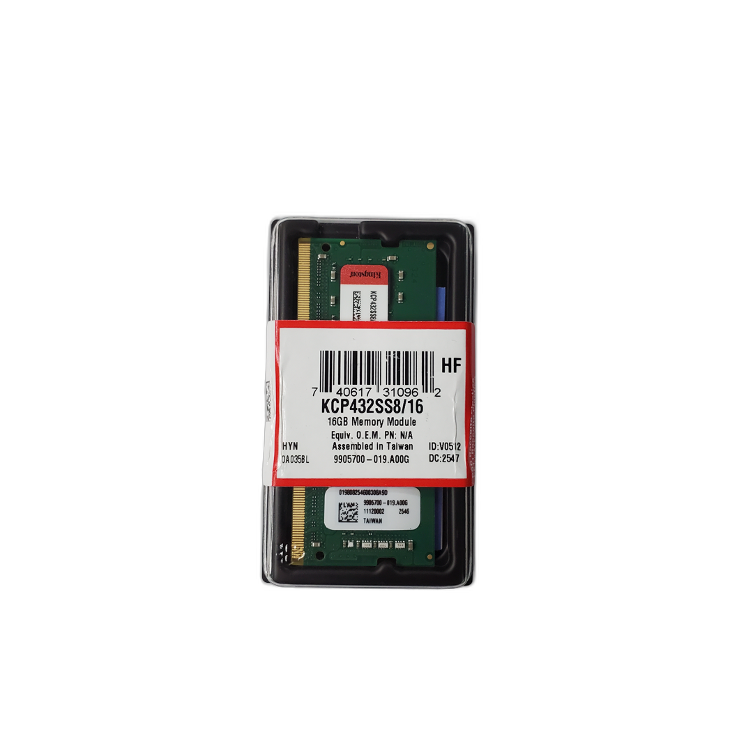 Memoria Kingston 16GB SODIMM DDR4 3200MHz KCP432SS8/16 1