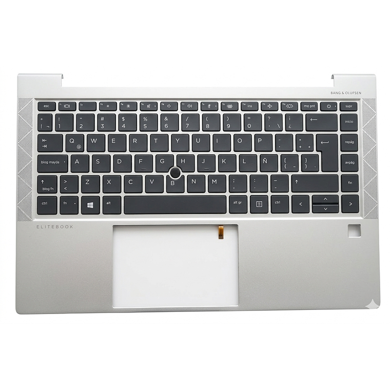 Top Cover Palmrest con Teclado en Español Latino Retroiluminado HP Elitebook  845 G8 M52490-161  1