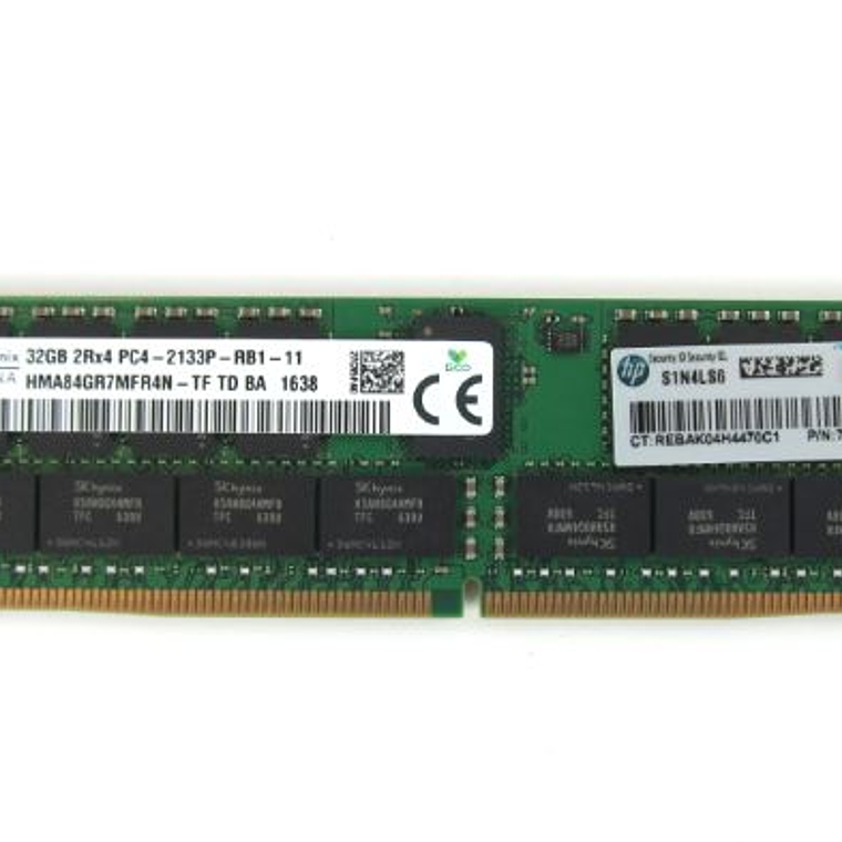 Memoria HP 32Gb Pc4-2133P-R (Ddr4 728629-B21 1