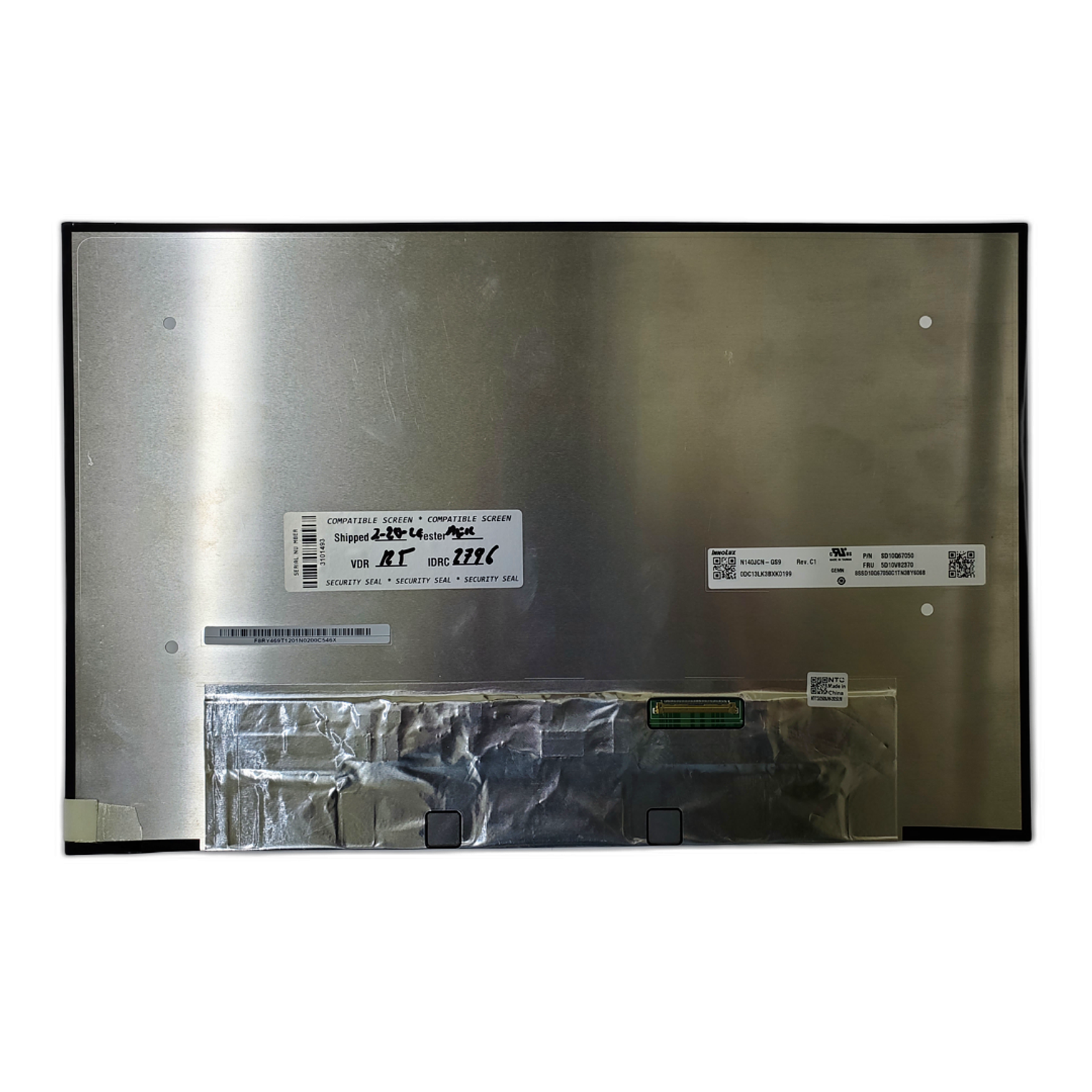 Pantalla LCD Lenovo FHD para Thinkpad X1 Gen 11 (1920x1200) 14