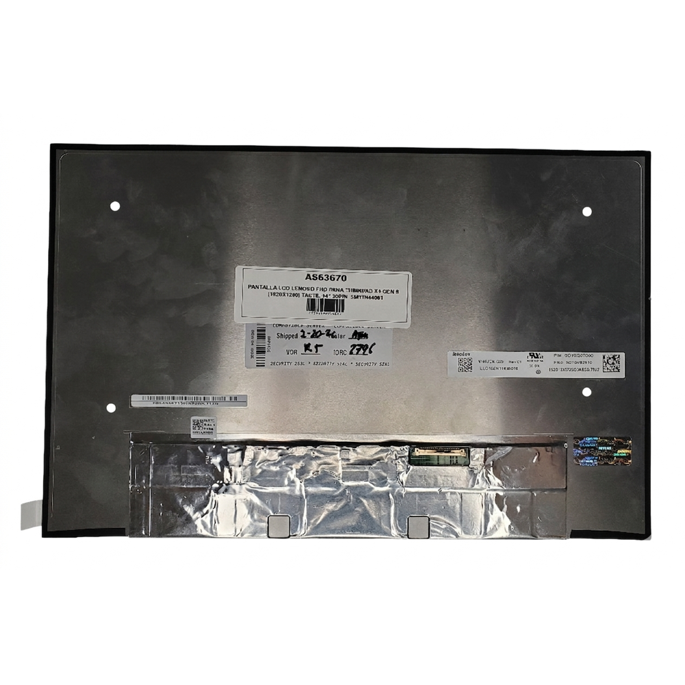Pantalla LCD Lenovo FHD para Thinkpad X1 Gen 9 (1920x1200) Tactil 14