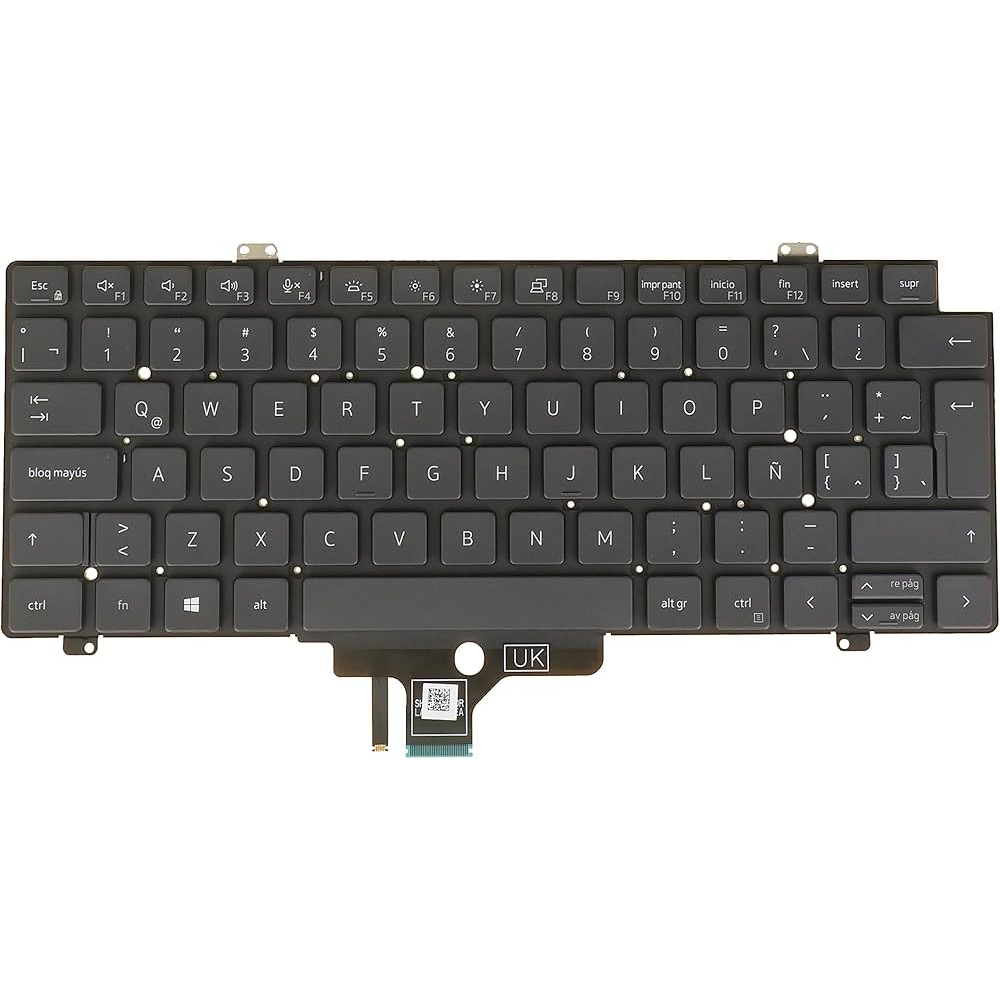 Teclado Dell Precision 3470 3480 Retroiluminado Español 0K5XT4 1