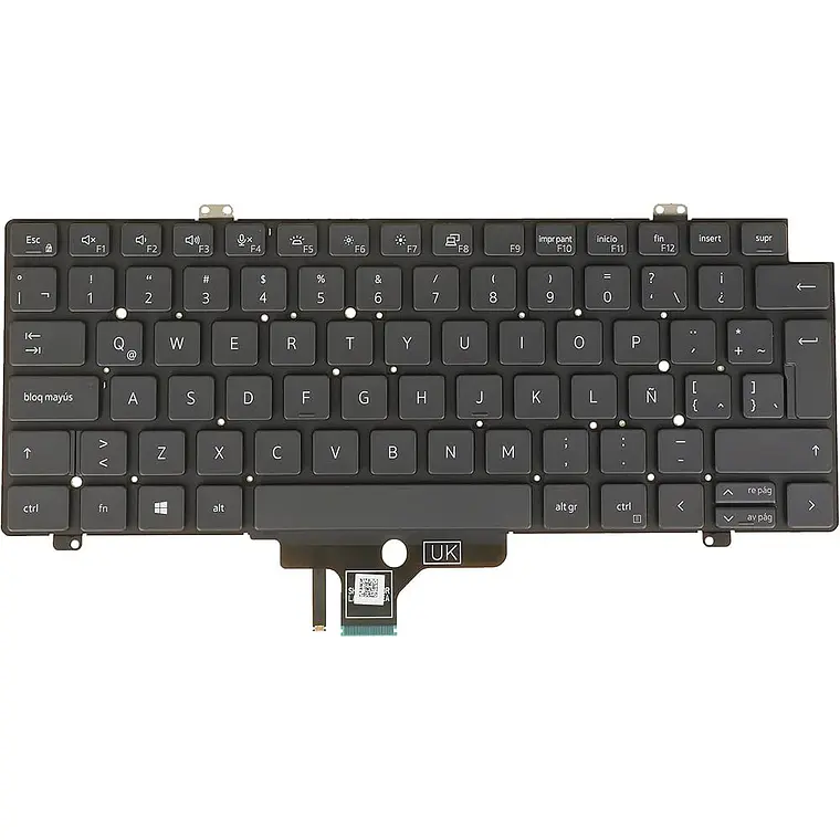 Teclado Dell Precision 3470 3480 Retroiluminado Español 0K5XT4 1