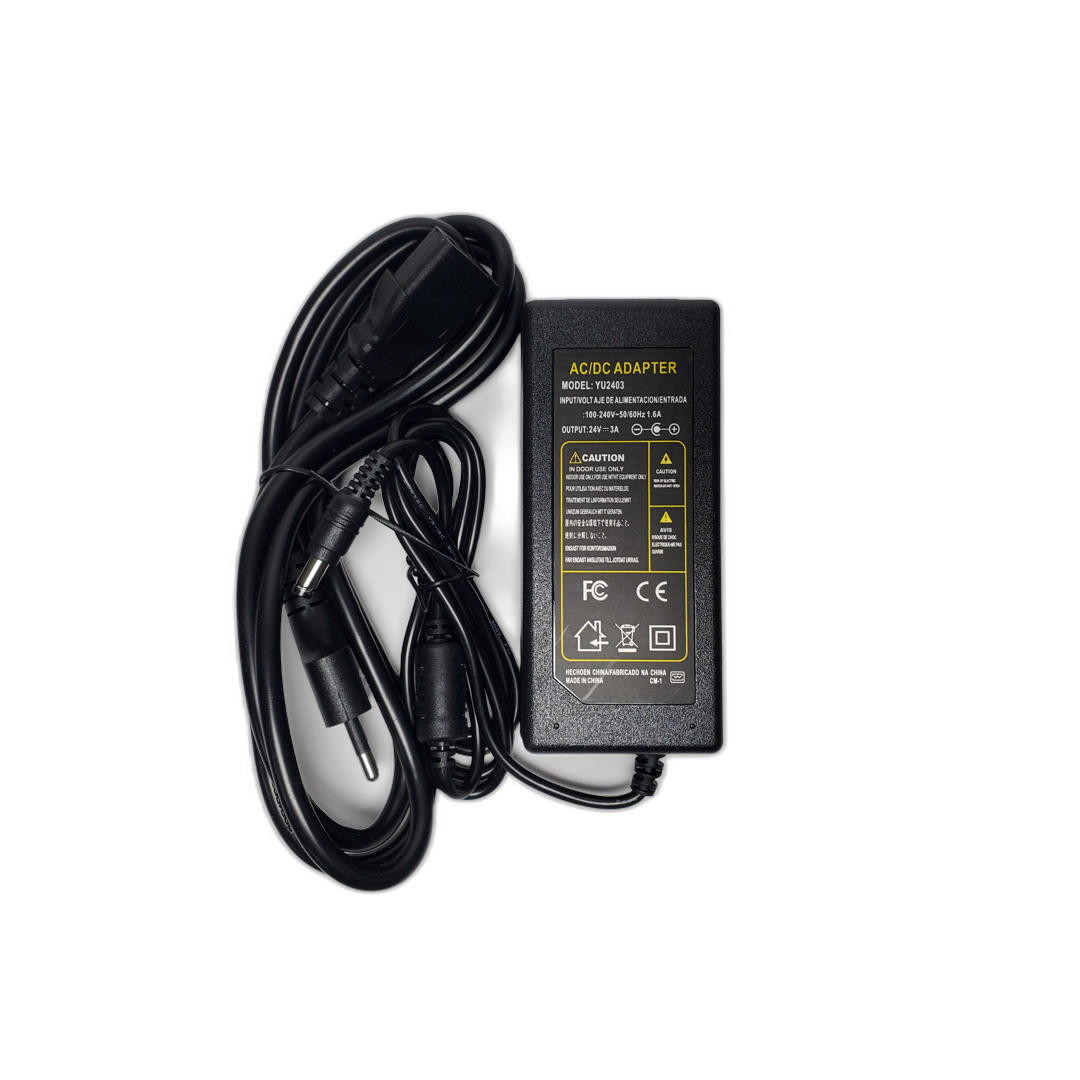 Cargador AC PCH OEM Compatible 24 V 3A 5.5/ 2.5MM  FY24030000 2