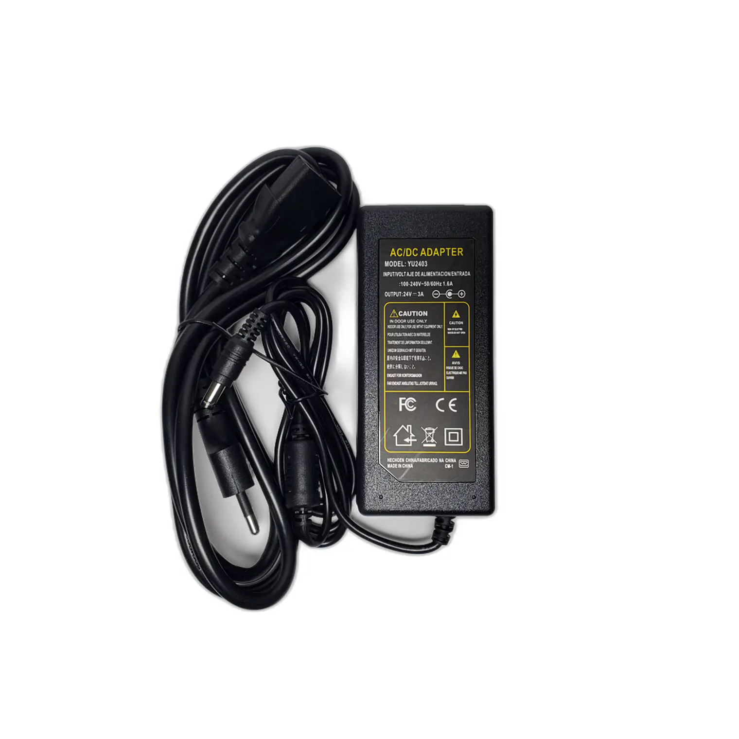 Cargador AC PCH OEM Compatible 24 V 3A 5.5/ 2.5MM  FY24030000 1