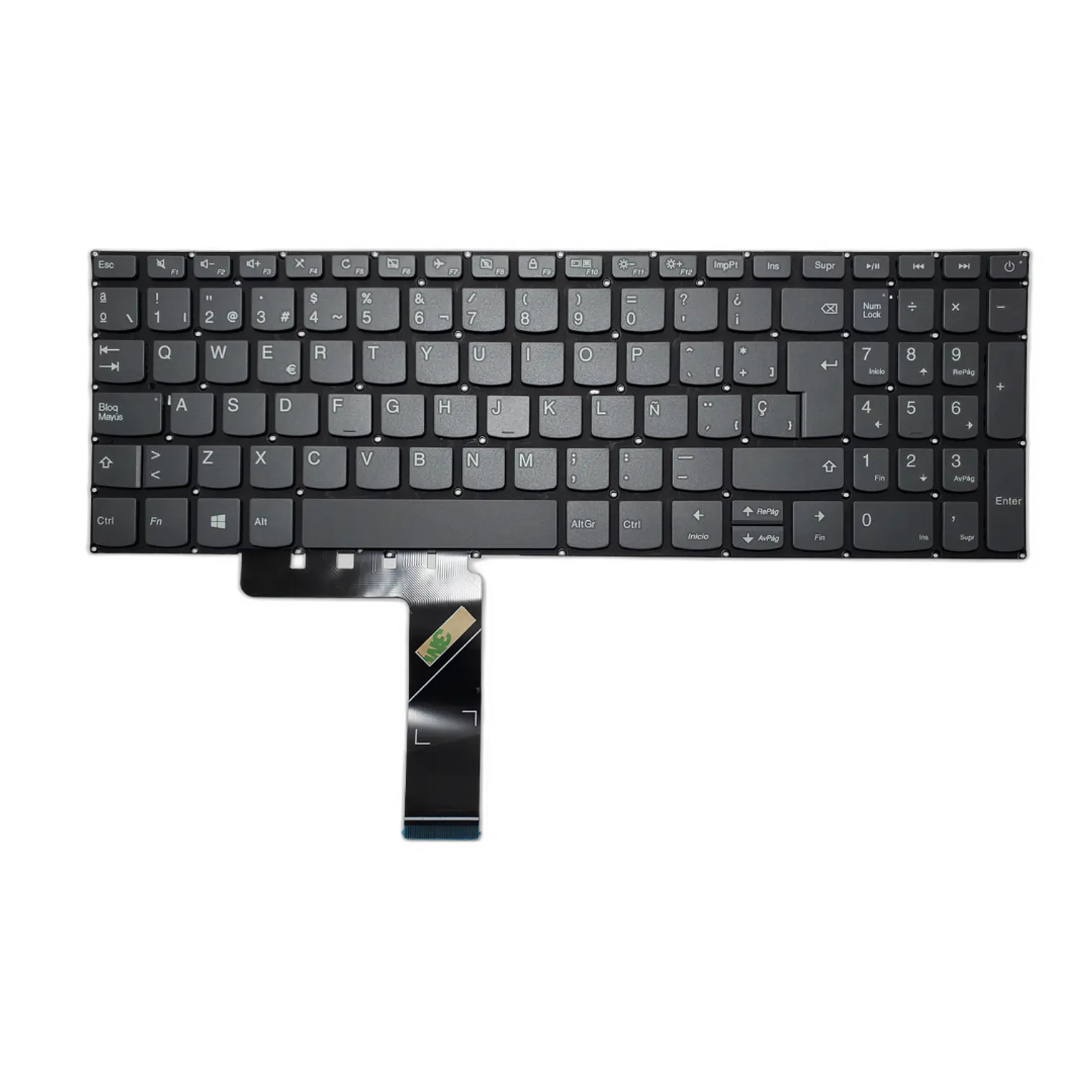 Teclado Lenovo 330-15 320-15 Español Negro con Botón de Encendido AP13R000310 1