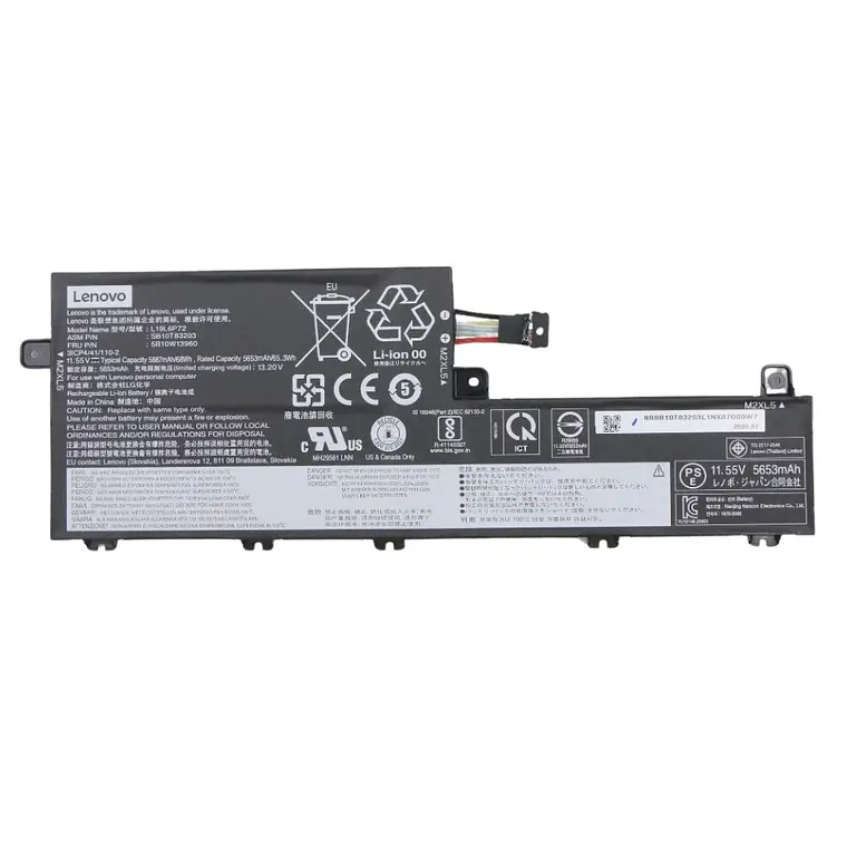 Bateria Lenovo Thinkpad 11.55V 68 Wh 5810W13960 L19L6P72 1