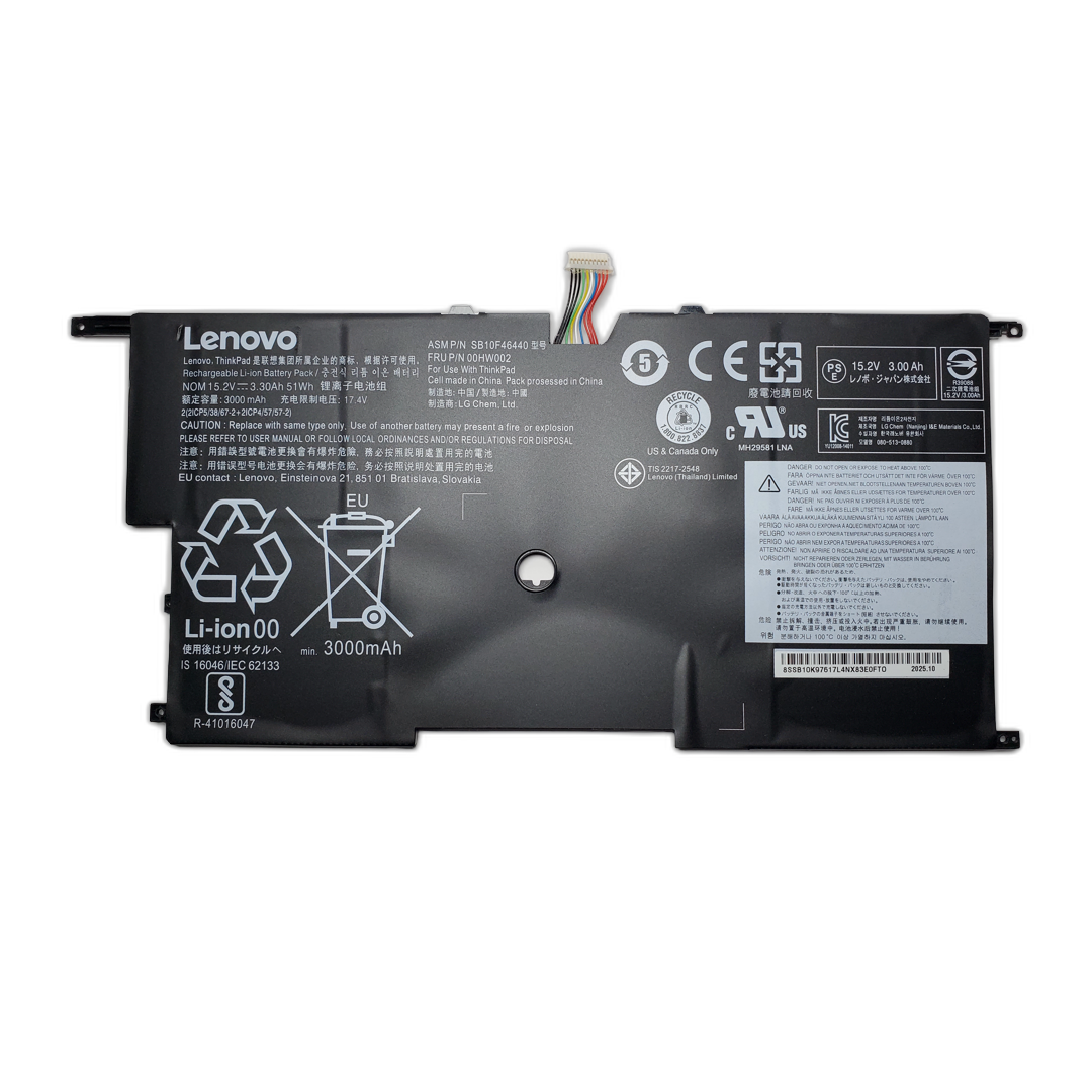 Bateria Original Thinkpad X1 Carbon Gen 2 45N1703 1