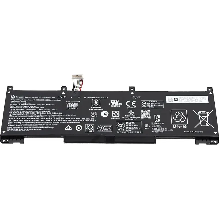 Batería HP Elitebook 630 640 650 G9 G10 3C 51WH 4.68AH LI M64307-171 M73472-005 RH03 RH03XL 1