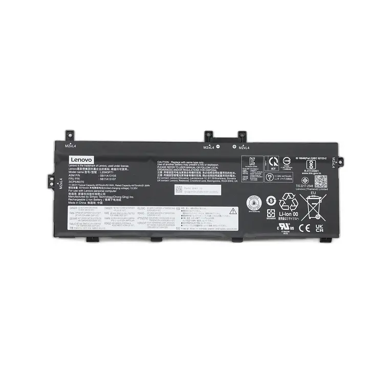 Batería Lenovo Thinkpad X13 Yoga Gen 2 L20M3P71 SB11A13105  11.58V 4570mAh 52,9Wh  5B11A13107 1