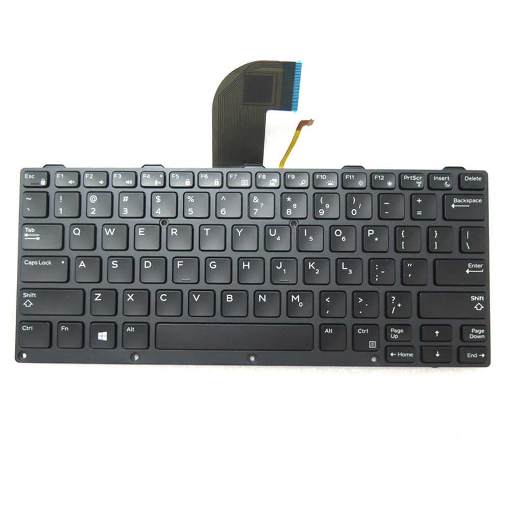 Teclado Dell Retroiluminado para Latitude Rugged 12 14 5404 7204 E7204 7214 7414 E5404 E7414  CN-0186TV 1