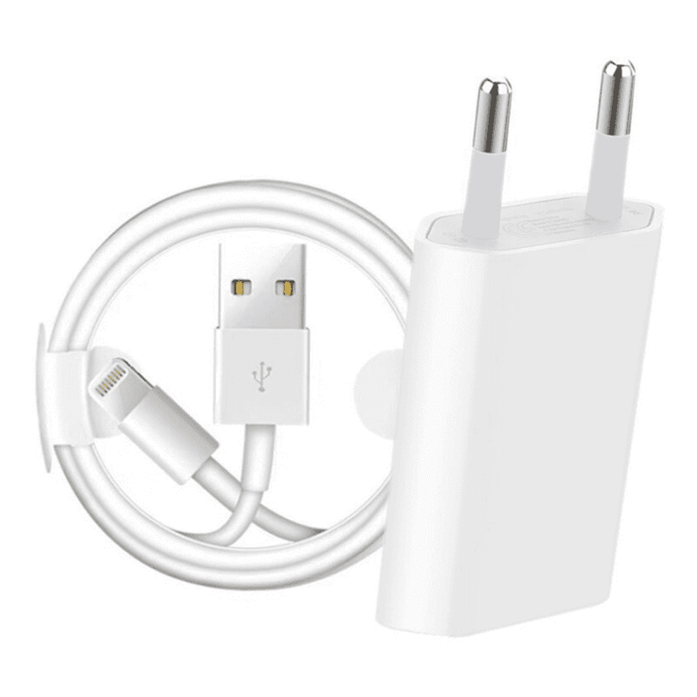 Cargador 5W Apple con Cable USB-A a Lightning MD813ZM/A 1
